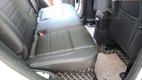Thảm lót sàn ô tô 5D 6D Ford Ecosport: Lớp da chất lượng, mềm mại, ôm khít sàn xe